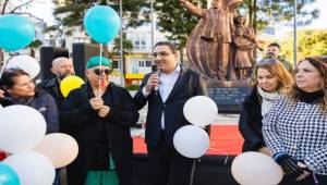 SMA’lı Çağla İçin Sevinç Balonları Uçuruldu 