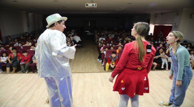 Bayraklılı çocuklar sanat ve spor etkinliklerinde buluştu