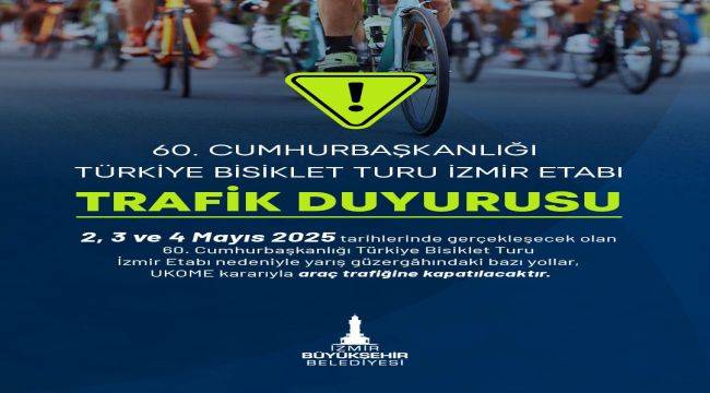 Trafikte Cumhurbaşkanlığı Türkiye Bisiklet Turu Düzenlemesi