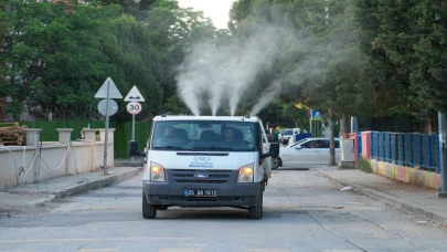 Gaziemir’de Sivrisineklere Karşı İlaçlama Çalışmaları Hızlandırıldı