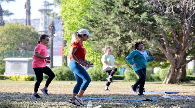 Açık Havada Spor Keyfi Başladı