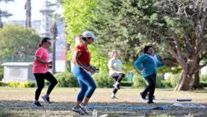 Açık Havada Spor Keyfi Başladı