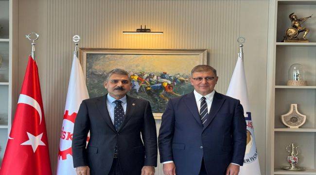 Başkan Tugay'dan Ankara'da Sendikaya Ziyaret