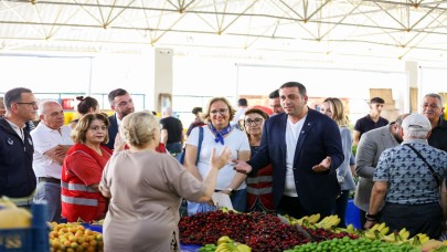 Narlıdere Belediye Başkanı’ndan Pazaryeri’ne Ziyaret