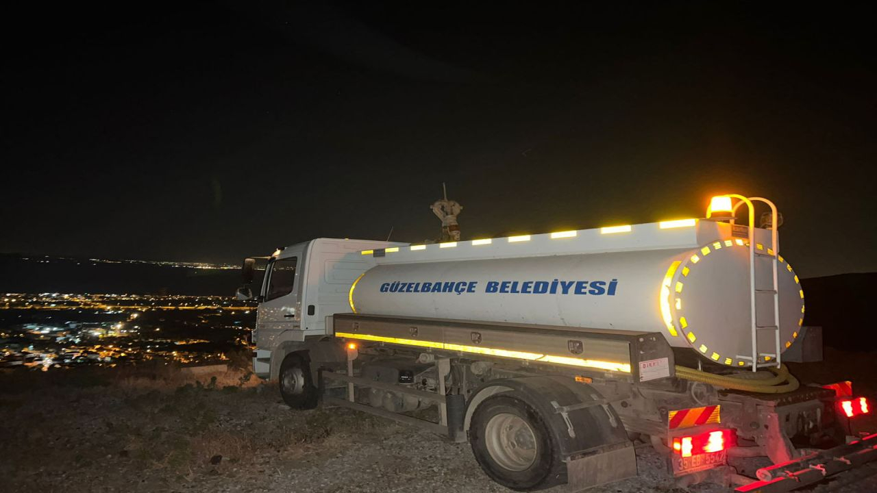 Güzelbahçe Belediyesi'nden Yangın Teyakkuzu