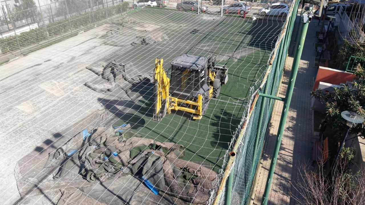 Balçova’nın spor tesisleri yenilendi