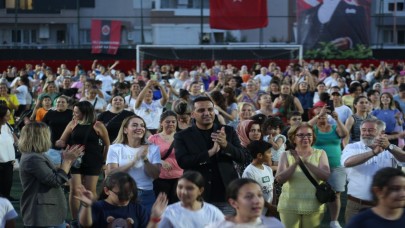 Dansın ve müziğin kalbi Çiğli’de attı