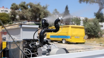 Buca’da 24 saat kesintisiz ilaçlama