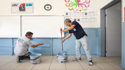 Narlıdere Belediyesi'nden okullara bakım desteği