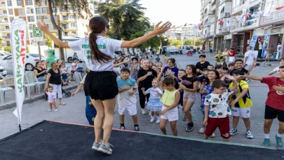Karşıyakalı çocuklar mahalle kültürüyle büyüyor