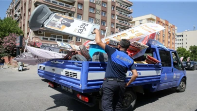 Karşıyaka’da işgal denetimleri devam ediyor
