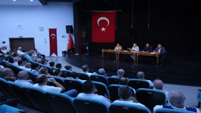 Başkan Mutlu muhtarlarla buluştu