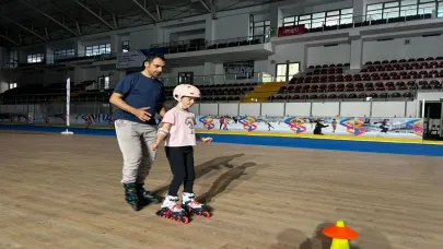 Büyükşehir’in tekerlekli paten kursunda kayıt zamanı