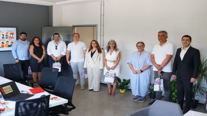 Büyükşehir heyetinden KOSBİ MTAL'ye ziyaret