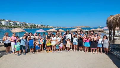Konak’ta yaz okulu denizde final yaptı
