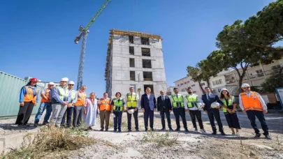 İzmir’in sağlık üssünün yapımı hızla ilerliyor