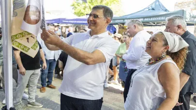 Başkan Tugay, Oyuk Festivali'nde yurttaşlarla buluştu