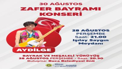 Buca’da 30 Ağustos coşkusu