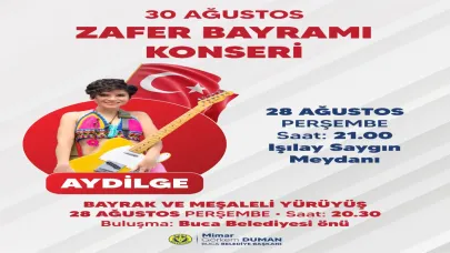 Buca’da 30 Ağustos coşkusu