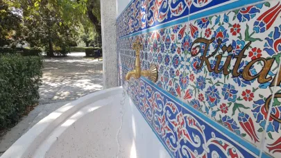 Kültürpark’ın tarihi çeşmesi 94’üncü İEF’ye hazır