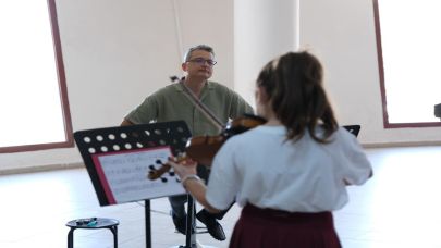 Çocuk senfoni orkestrası yeni döneme hazır