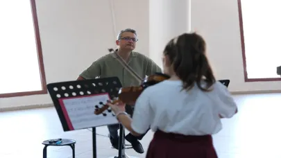 Çocuk senfoni orkestrası yeni döneme hazır