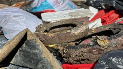 Urla'da kıyı ve deniz temizliği yapıldı