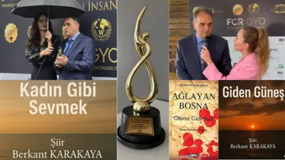 ALTIN KALEM ÖDÜLÜ ALDI:'İZMİR CUMHURİYET SAVCISI BERKANT KARAKAYA'NIN ŞİİRLERİ TIKLANMA REKORU KIRIYOR'