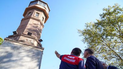 Başkan Tugay İtfaiye Haftası’nda itfaiye personeli ile buluştu