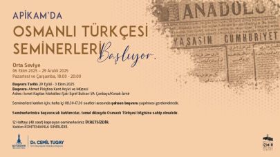 APİKAM'da “Orta Seviye Osmanlı Türkçesi Seminerleri” başlıyor