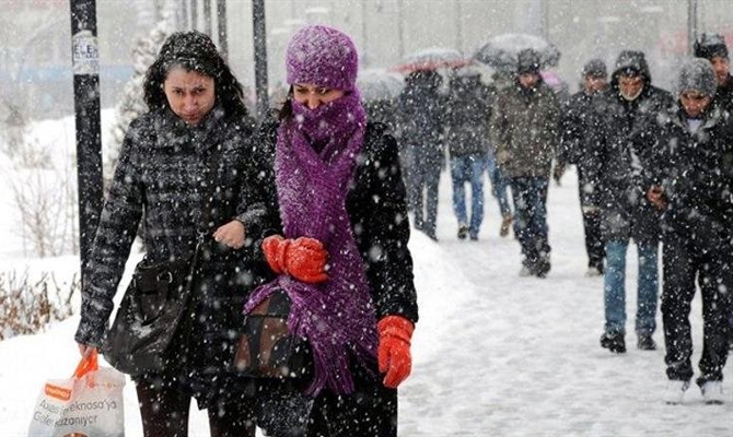 Kuvvetli Kar Yağışı ve Fırtınaya Dikkat!