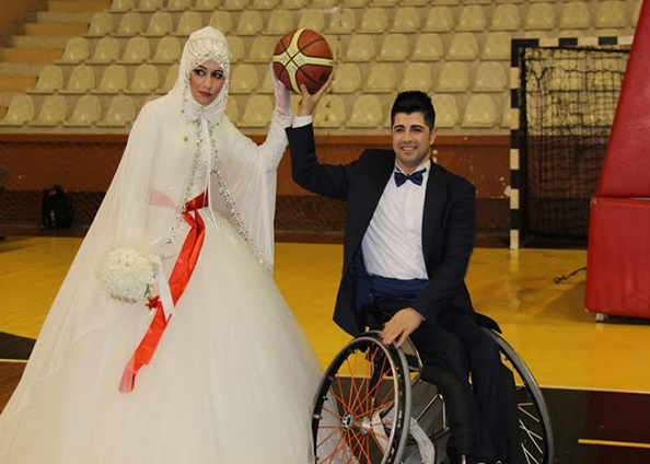 Engelli gencin spor aşkı