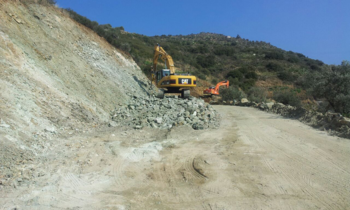 Çalışmalara başlandı: Şirince yolu rahatlayacak