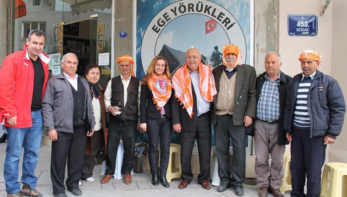 Ege Yörüklerinden Mehmet Birlik’ e destek