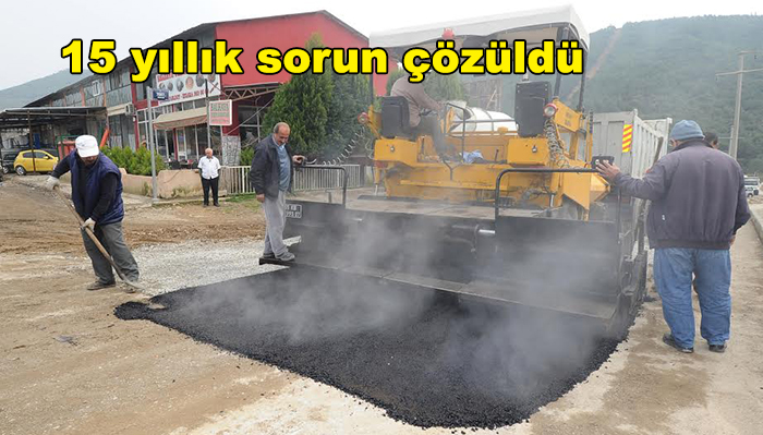 Sanayi Sitesi’ne yol müjdesi