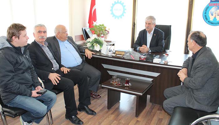 CHP’li Mehmet Birlik’in projelerine DİSK Genel Başkanından tam destek