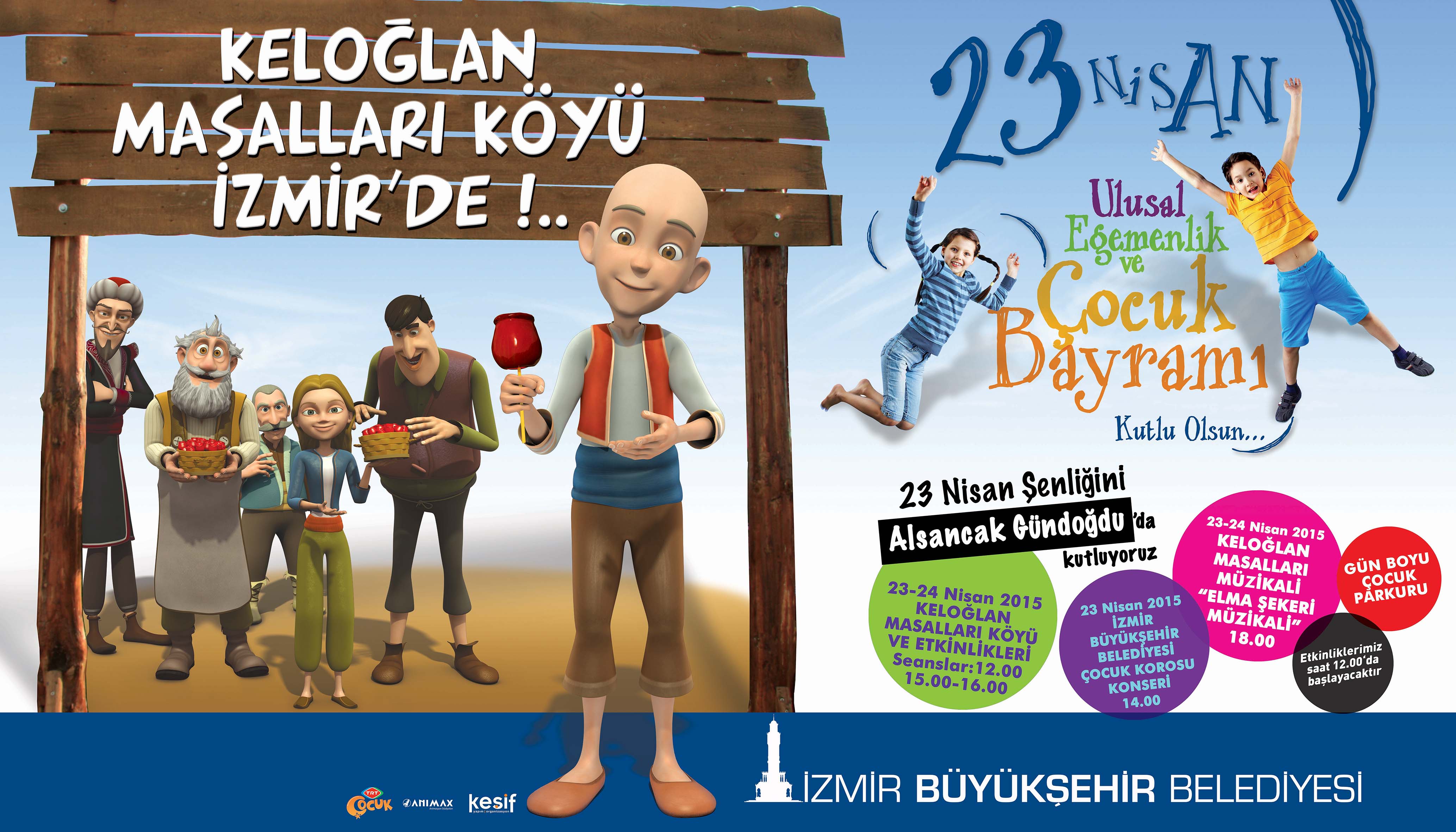 İzmir’de üç gün şenlik var