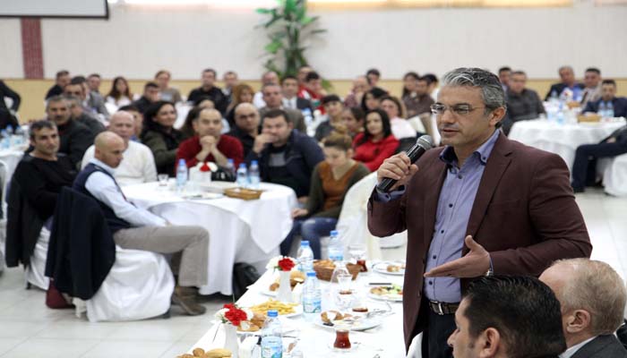 KANAAT ÖNDERLERİYLE BULUŞTU