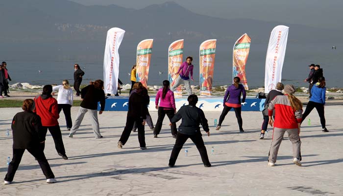 SABAH SPORU ÇOK SEVILDI