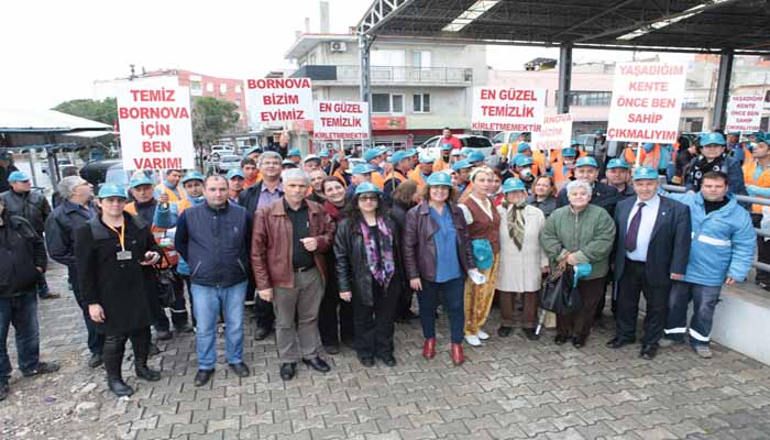 BORNOVA’DA ‘BAHAR TEMİZLİĞİ’