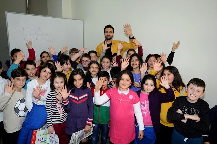 Çocuklar eğlenerek matematik öğreniyor