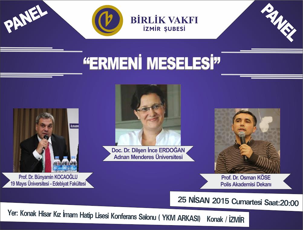 “ERMENİ MESELESİ” TARTIŞILACAK