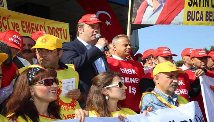 BUCA’DA 1 MAYIS COŞKU İLE KUTLANDI