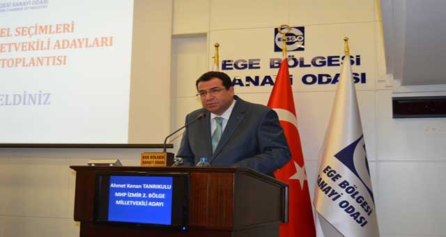 TANRIKULU SANAYİCİLERE MHP’NİN EKONOMİ POLİTİKALARINI ANLATTI