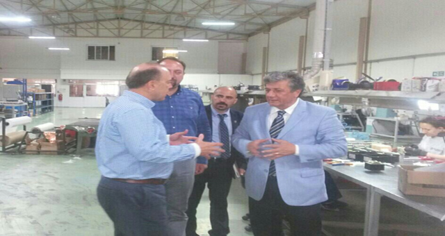 BALBAY TRAFO FABRİKASINI GEZDİ.