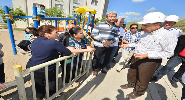 EVKA-5 TOKİ KONUTLARINA BÜYÜKŞEHİR’DEN “ACİL” MÜDAHALE
