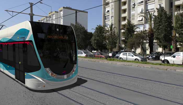 KARŞIYAKA TRAMVAYINDA RAHATLATAN ÇÖZÜM