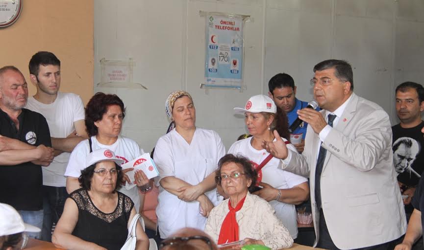Sındır, “memleketin söküklerini birlikte dikeceğiz”
