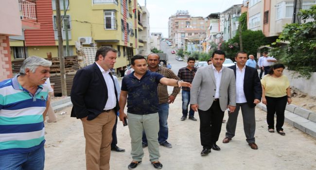 BUCA’DA SOKAKLAR YENİLENİYOR