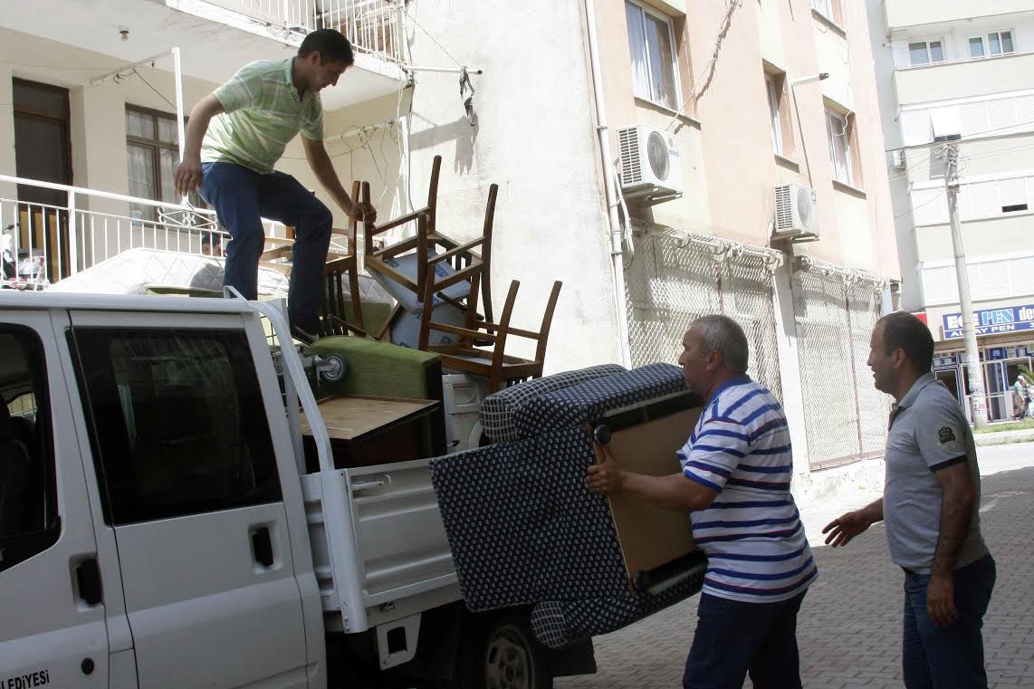 Eşyalar belediyeden